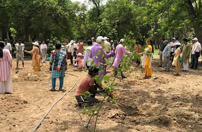 Celebrating World Earth Day under INA Green Mission Project