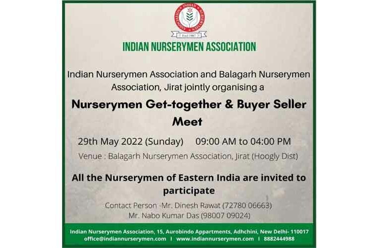 Nurserymen Get-Together Buyer-Seller Meet