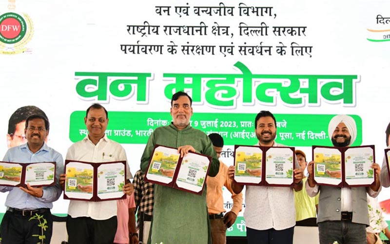 'Van Mahotsav' till August 20, book free saplings from Delhi government's portal