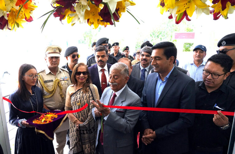 PUSHP KRISHI MELA under CSIR-Floriculture Mission II inaugurated by LG Ladakh