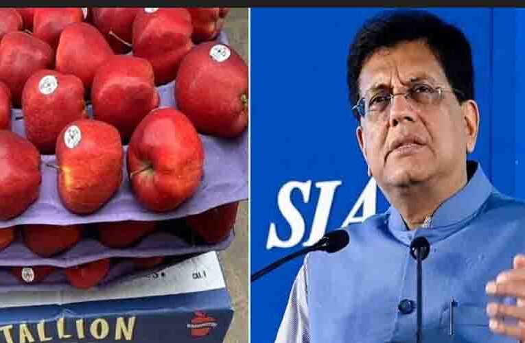 Goyal clarifies Centre’s move to reduce import duty on American apples