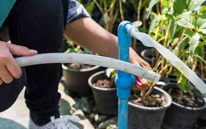 Follow this method to correct the water supply in the garden in winter