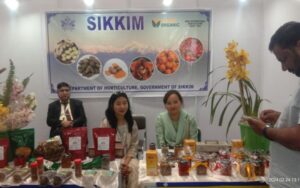 Viju Parihar, Additional Director, Horticulture Department, Government of Sikkim, while talking to Nursery Today at the India International Horti Expo organized under the aegis of Indian Nurserymen's Association