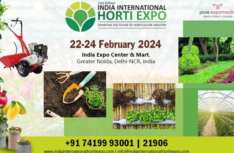 India International Horti Expo 2024′ begins under the aegis of the Indian Nurserymen’s Association