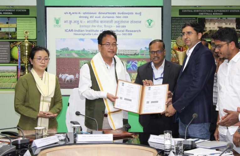 Arunachal Pradesh minister visits IIHR to promote horticulture