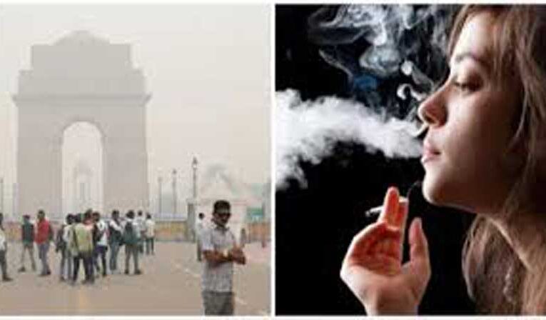 Delhi’s AQI crosses 400, equal to smoking 30 cigarettes daily