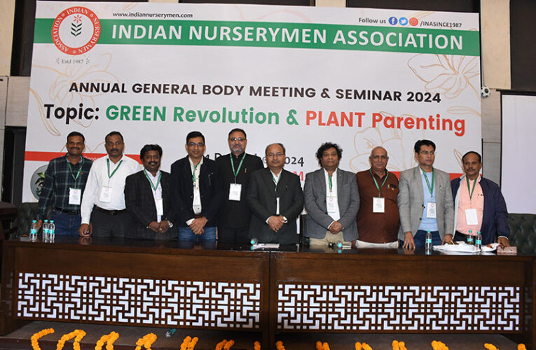 INA seminar focuses on nurturing plants and curbing pollution