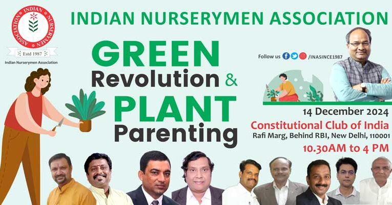 INA to host seminar on Green Revolution and Plant Parenting