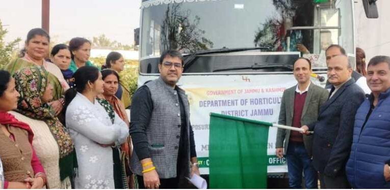 Jammu farmers send to other destinations to enhance horticulture skills