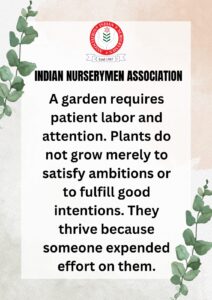 HORTICULTURE FACTS