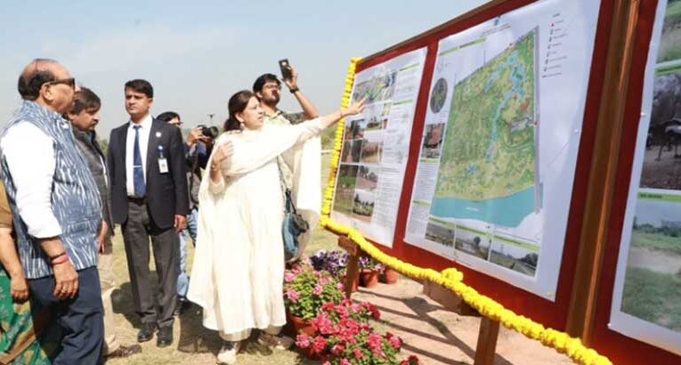 Delhi gets new green space along Yamuna